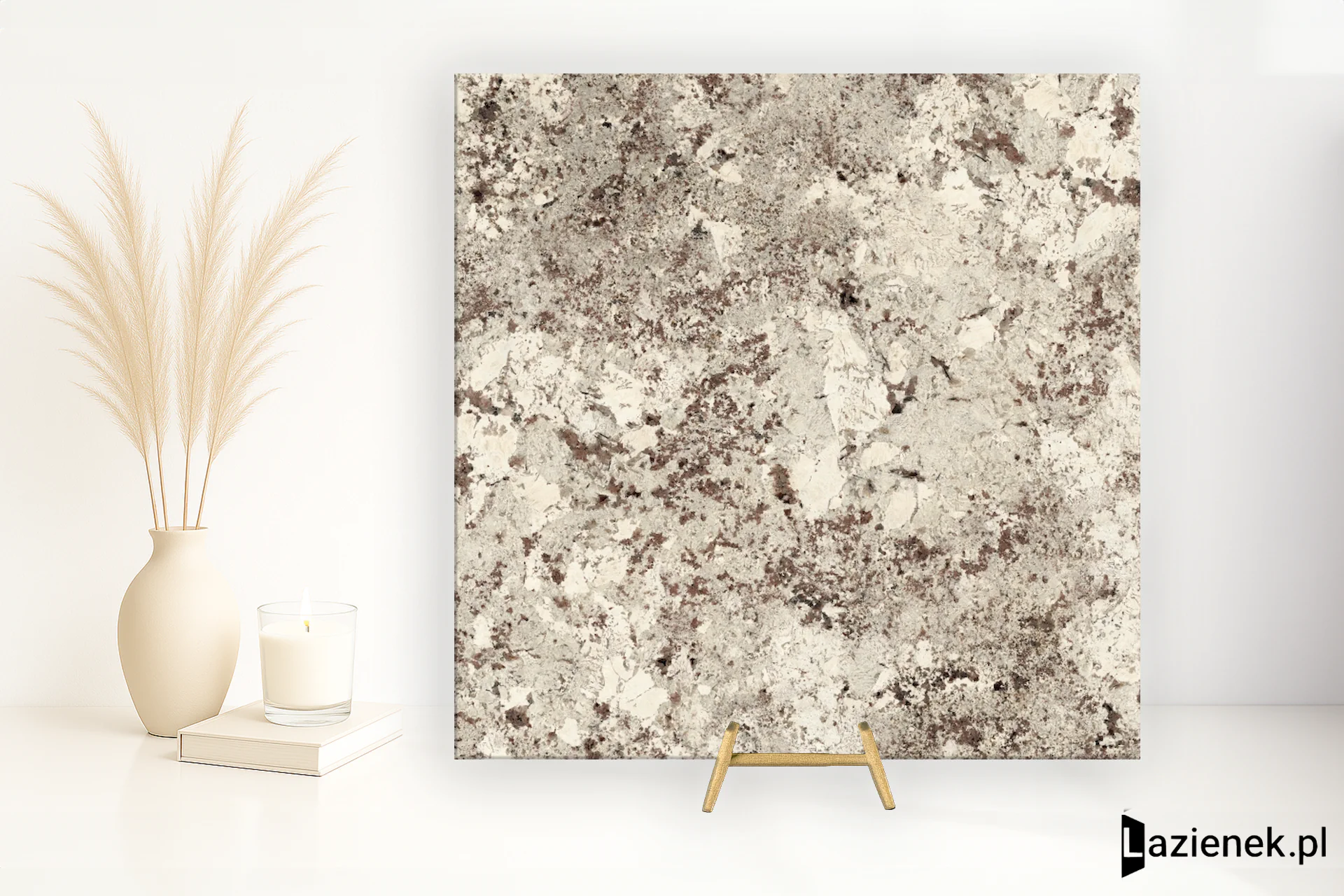 Graniti Fiandre Marble Lab Alaska White półpolerowana 120x120 cm gr. 8 mm - płytka rektyfikowana / AL304X8120